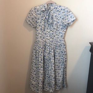 Hearts and Found blue floral Bonnie dress